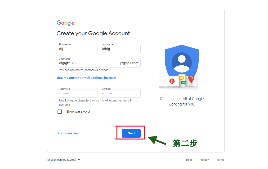 最简单有效的谷歌google账号注册方法 最简单有效的谷歌google账号注册方法